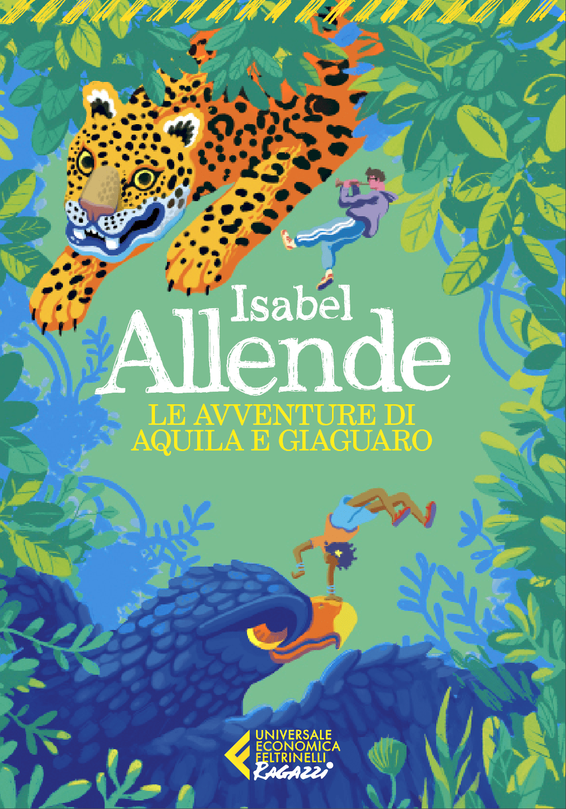Isabel Allende Eagle Jaguar Feltrinelli Cover